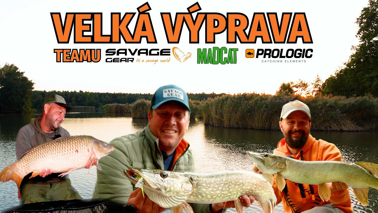 Velká rybářská výprava teamu Savage Gear, Madcat a prologic