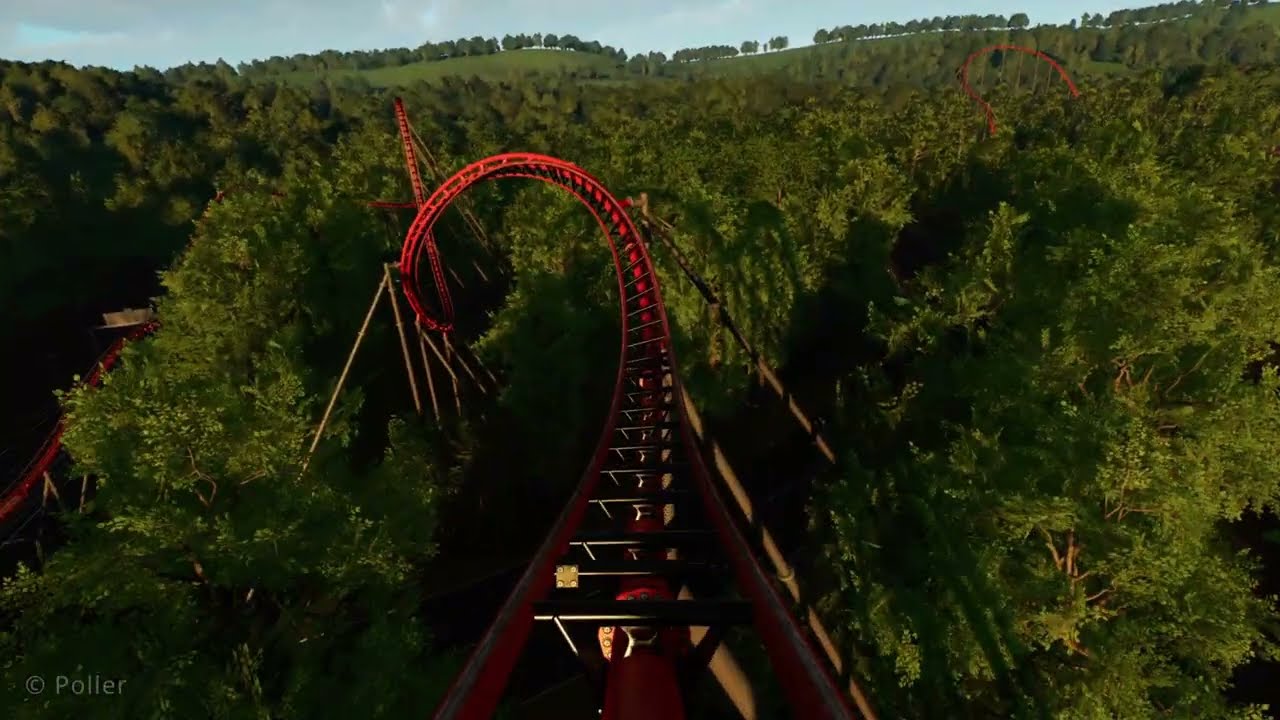 200km/h Intamin blitz madness - Planet Coaster 2