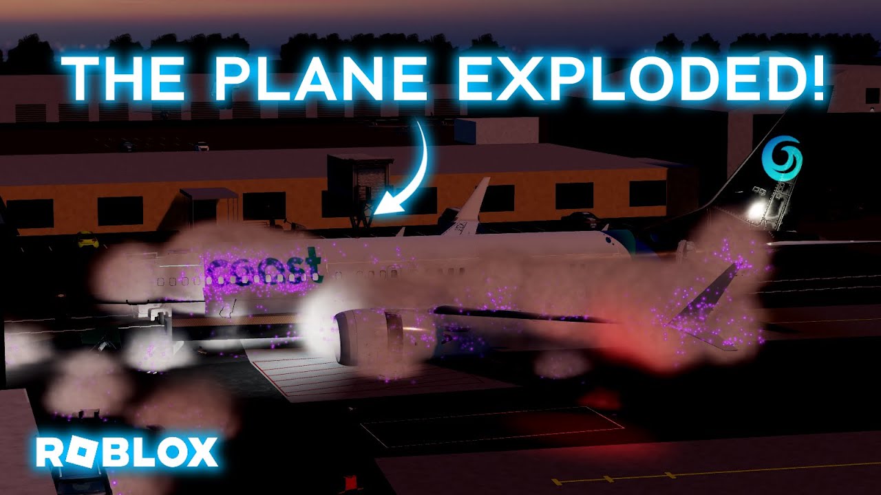 THE AIRCRAFT EXPLODED! | Roblox Airline Review