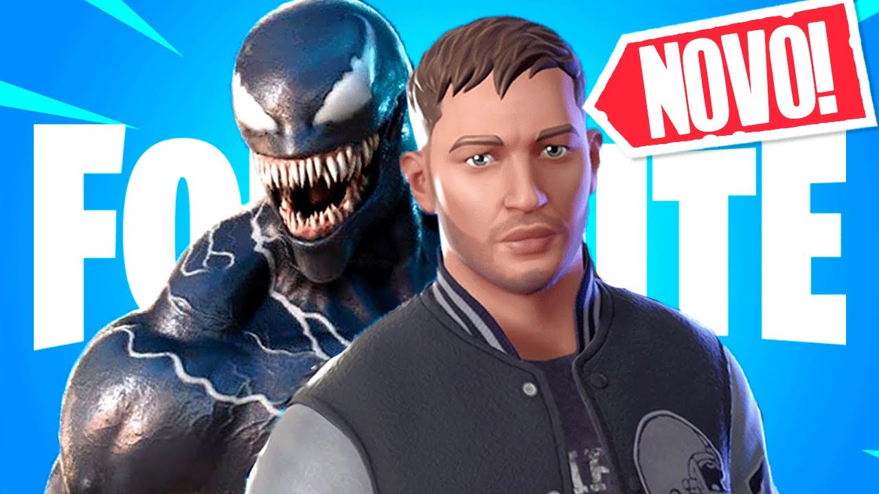 Comprei o Eddie Brock e VENOM do FILME no FORTNITE