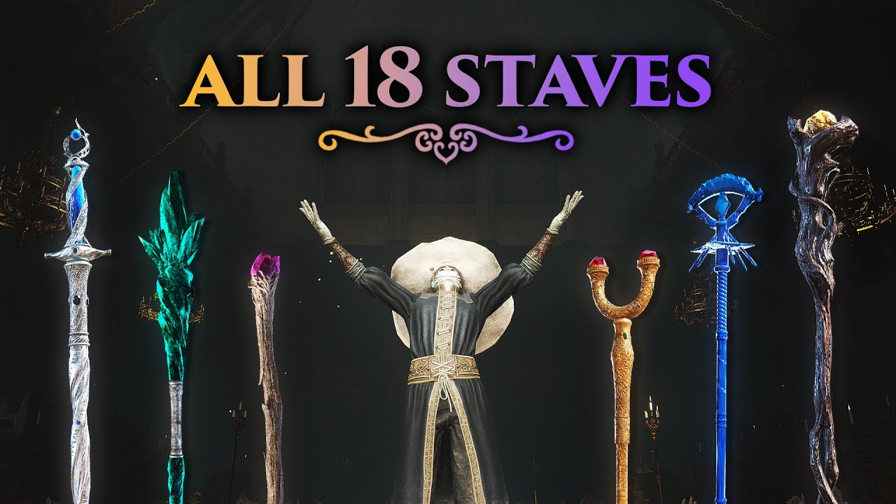 Ranking All 18 Elden Ring Staves From Worst To Best