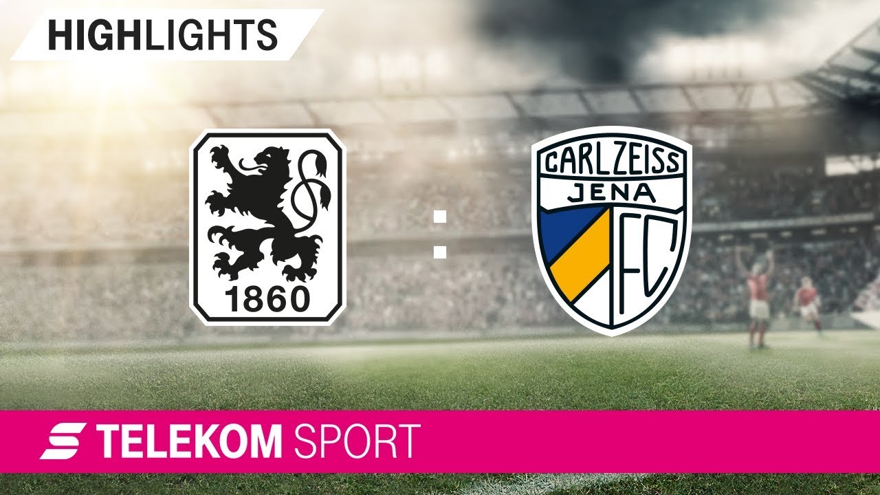 1860 München - FC Carl Zeiss Jena | Spieltag 19, 18/19 | Telekom Sport