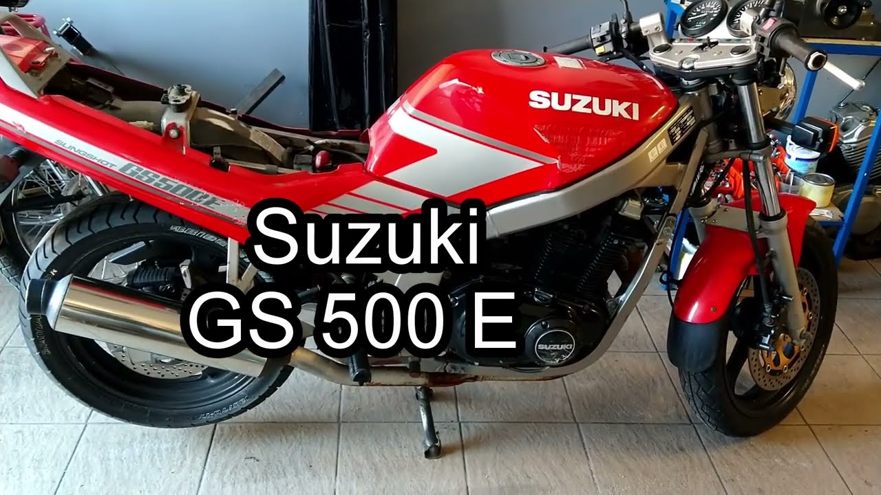 Suzuki GS 500 E  #2 Weryfikuje ogólny stan motocykla, pierwsze odpalenie, kolejne usterki