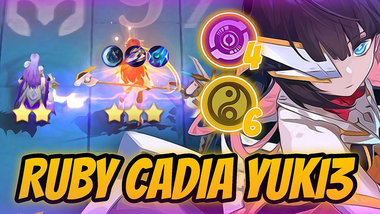 RUBY CADIA YUKI 3 !! MAGIC CHESS MLBB