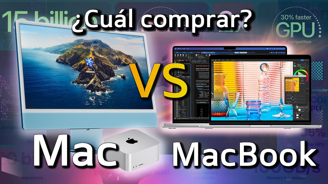 iMac VS MacBook 💻  ¿Cuál DEBES REALMENTE Comprar? ✅ Pros y Contras 🛑