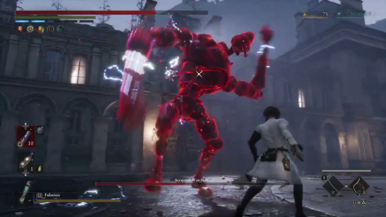 Scrapped Watchman boss fight|Lies of P