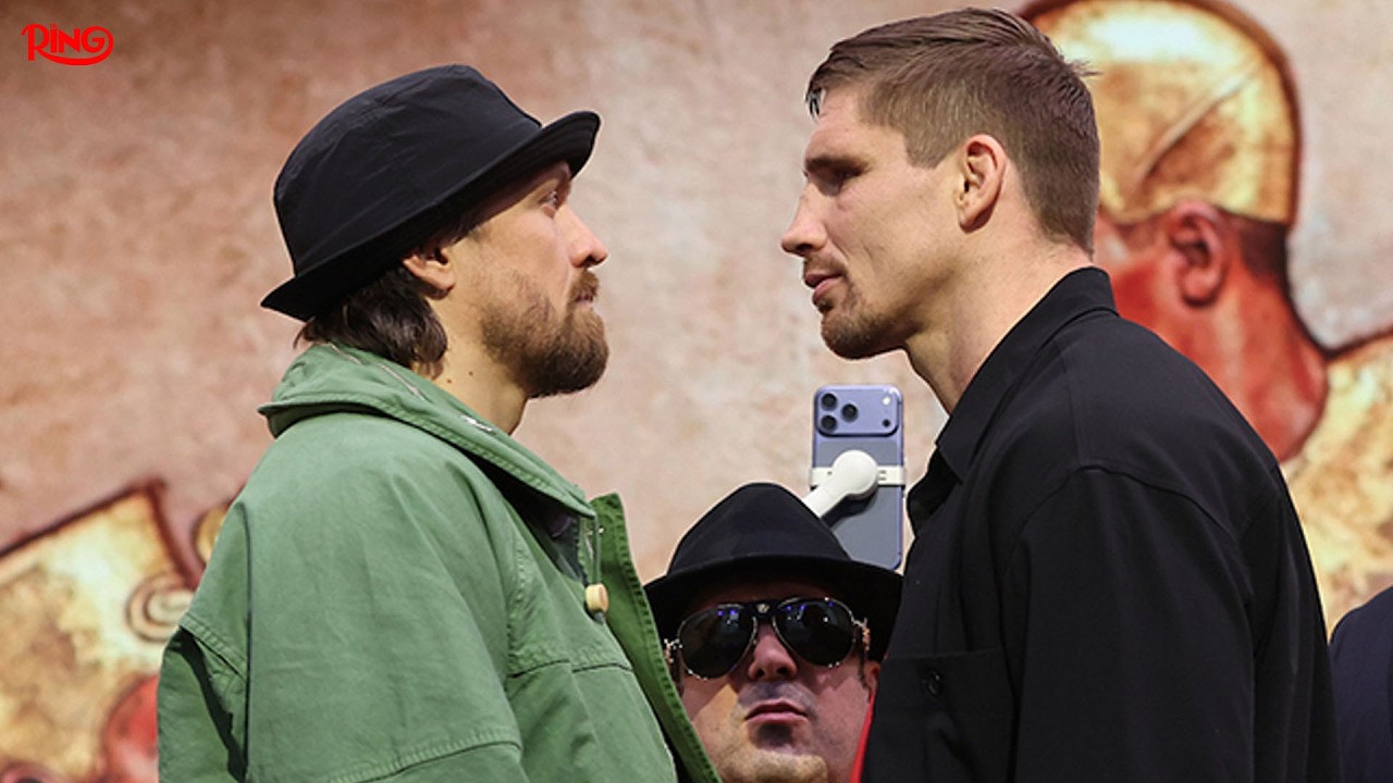 Oleksandr Usyk And Rico Verhoeven REFUSE To Break Face-Off! | LAUNCH PRESS CONFERENCE