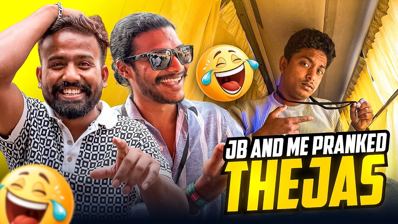 JB & Me did prank for @Thej_2k2 😂🤣| Papa theju bro🥲