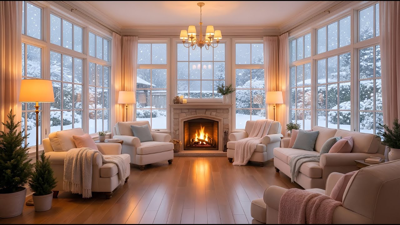 Winter Palace ❄️✨ | 4K Fantasy Journey Through Snow & Light