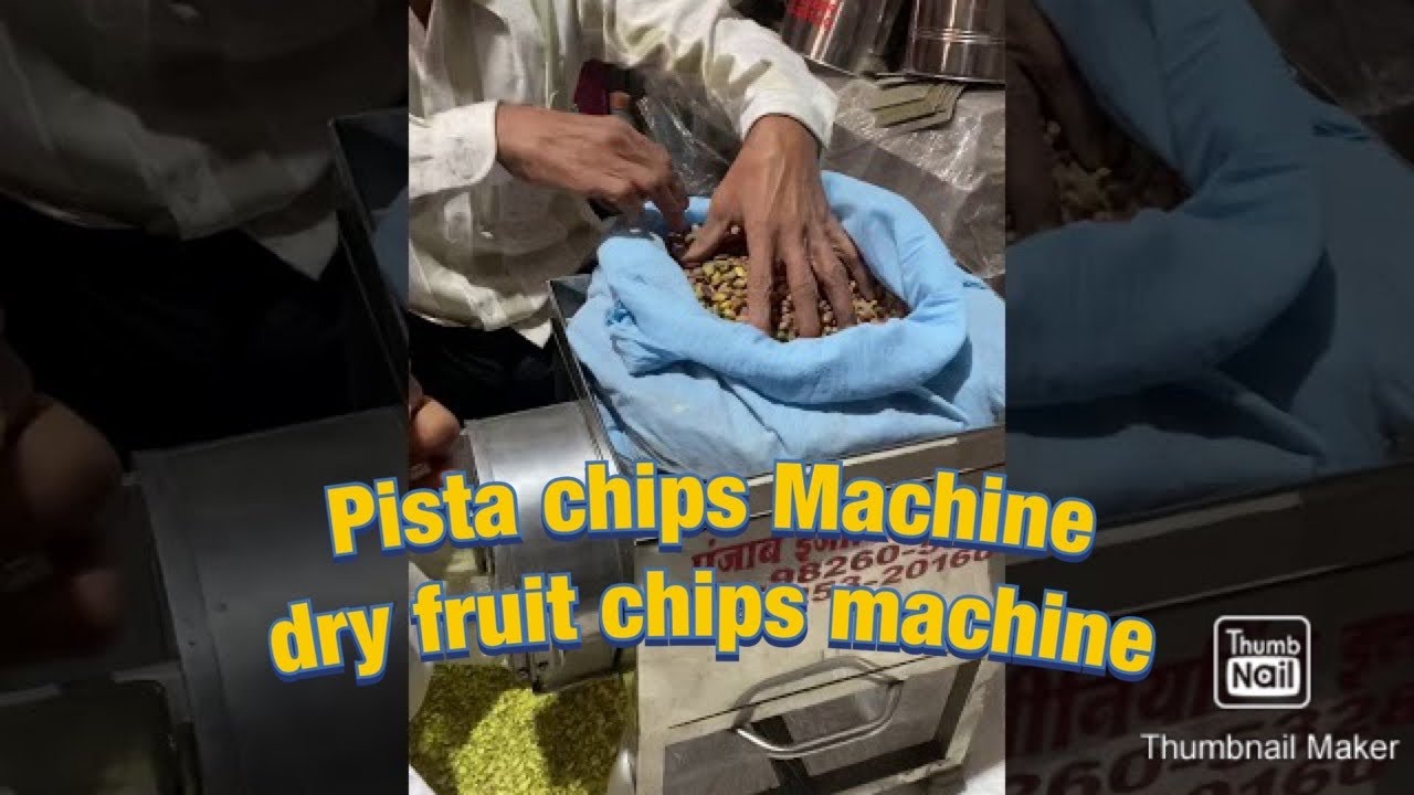 Pista chips Machine, dry fruit chips machine☎️📞📲 +91 90985 87992
