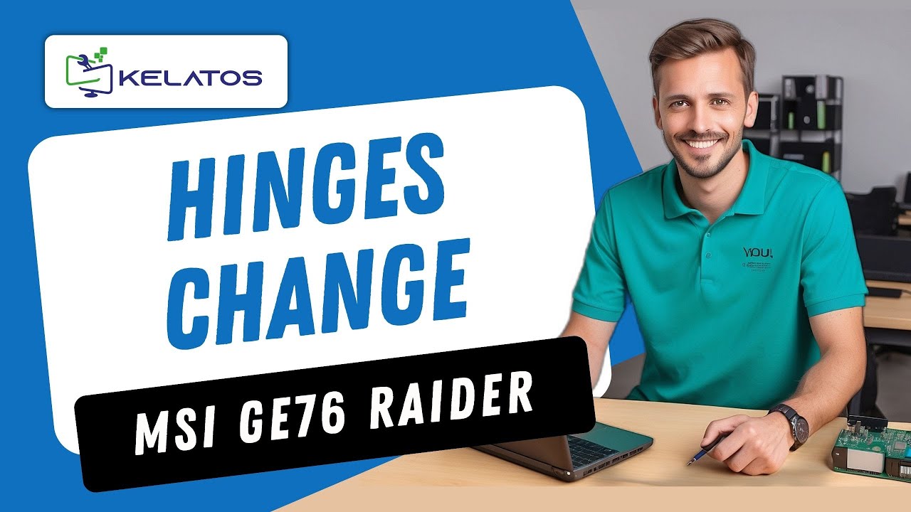 How to repair an MSI GE76 Raider MS-17K2 with a broken LCD Cover? Hinges Change