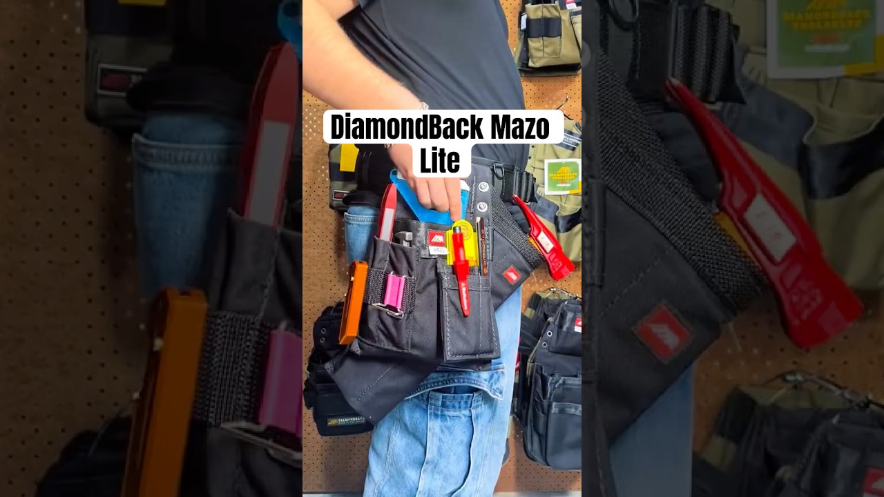 Lightweight and Durable 🔥DiamondBack💎 Mazo Pouch Set-Up