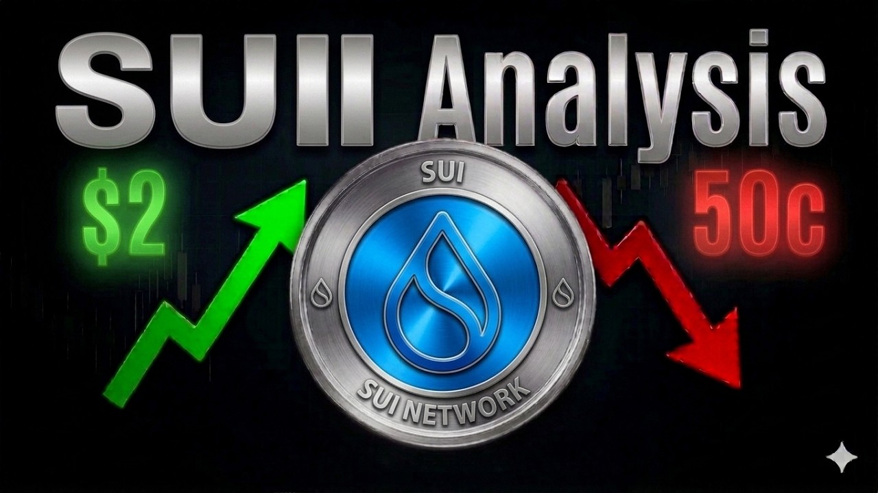 SUI Coin: рост до $2 или обвал на $0,50?! Прогноз цены и технический анализ криптовалюты SUI на 2...