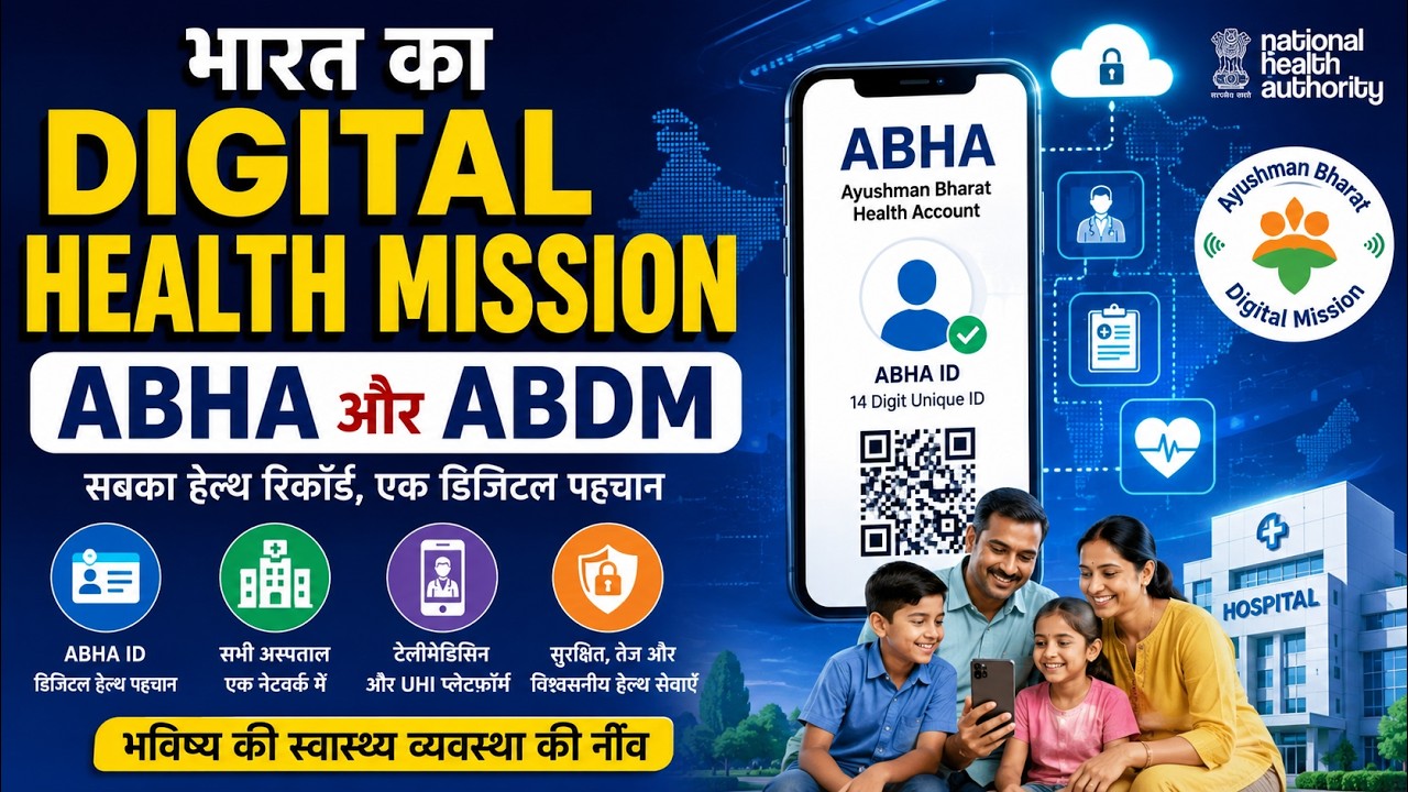 India&rsquo;s Digital Health Mission Explained | ABHA & ABDM Full Details | Future of Digital Healthcare