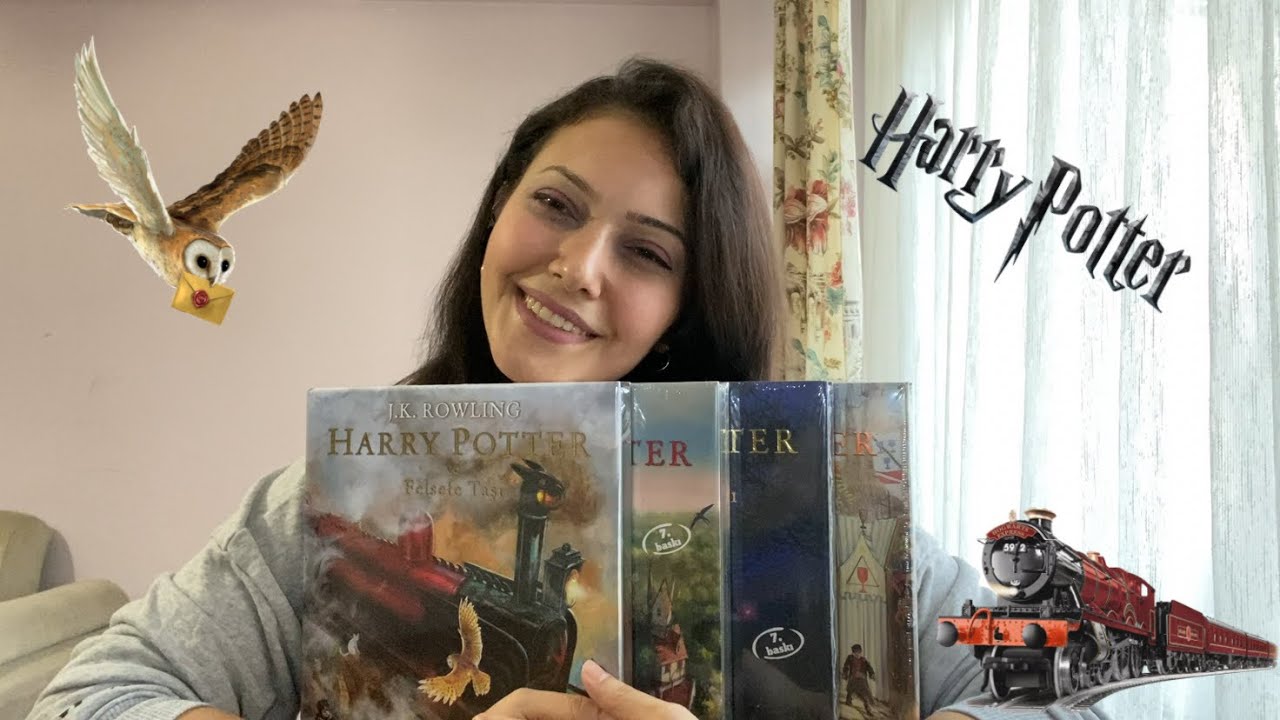 Harry Potter Serisinin Resimli Baskısını Aldım/2021 Yılının Son Kitap Alışverişi/BKM pişmanlıkmış