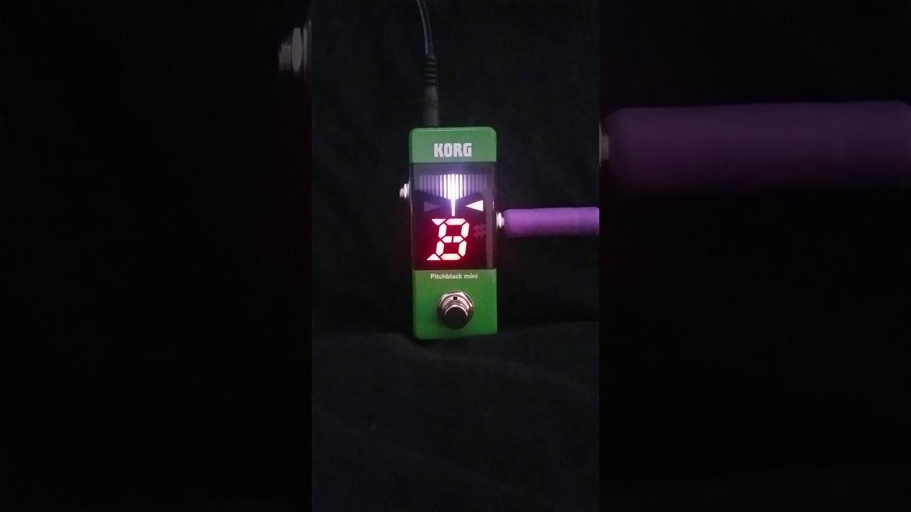 KORG PITCHBLACK MINI TUNER REVIEW
