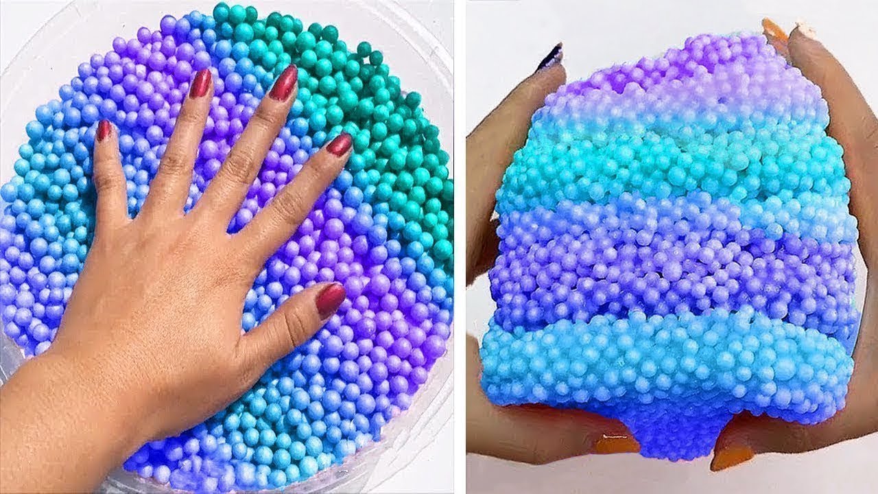Satisfying MEGA Crunchy Slime ASMR 2020 | Relaxing Slime Videos | Nuevo Slime 2020 Satisfat&oacute;rio Asmr