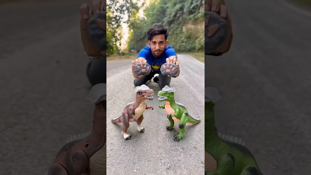 Amr Notun 2 taa RC Dinosaurs 😱 