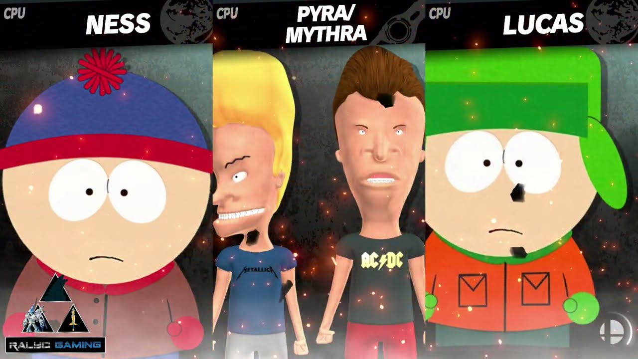 Smash Mods: South Park vs Bevis and Butt-Head