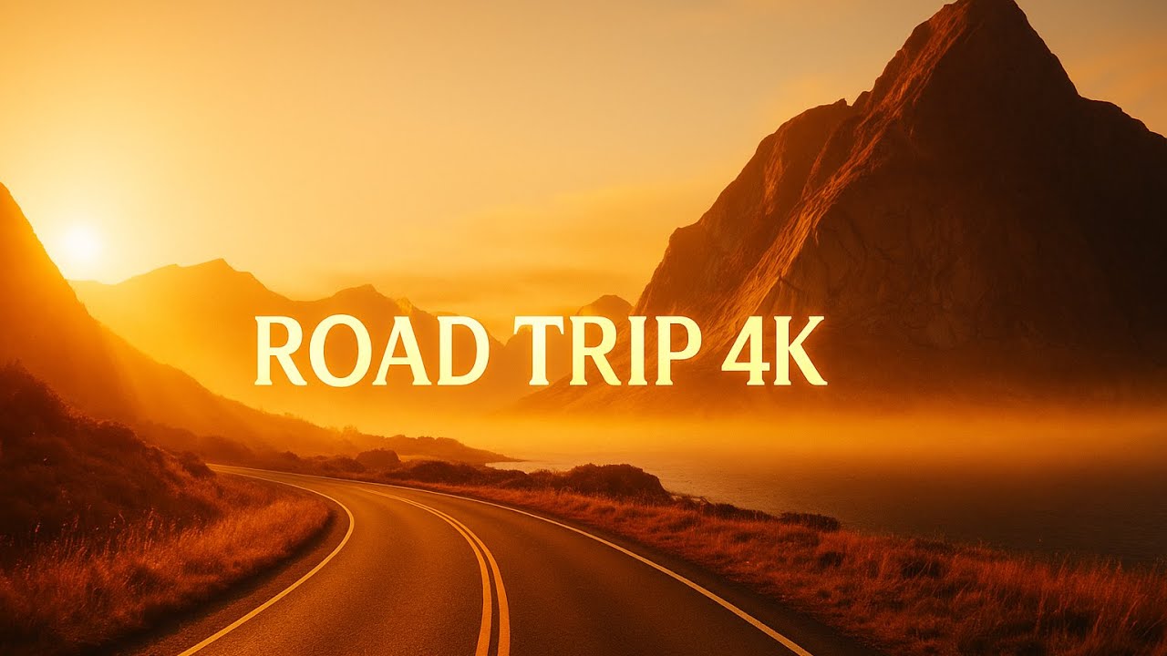 Setúbal Nature Drive 4K – Relaxing Car POV Through Forests, Hills & Ocean Views
