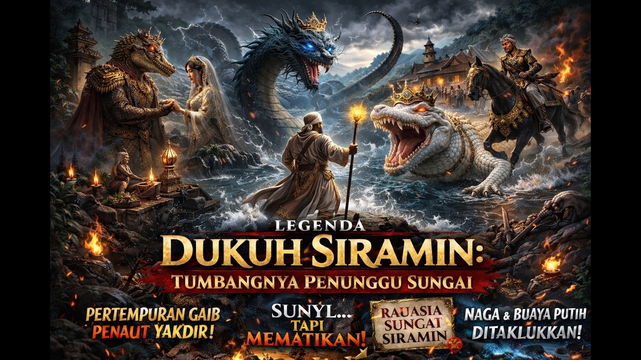 LEGENDA DUKUH SIRAMIN : TUMBANGNYA PENUNGGU SUNGAI DALAM PERTEMPURAN GAIB PENENTU TAKDIR