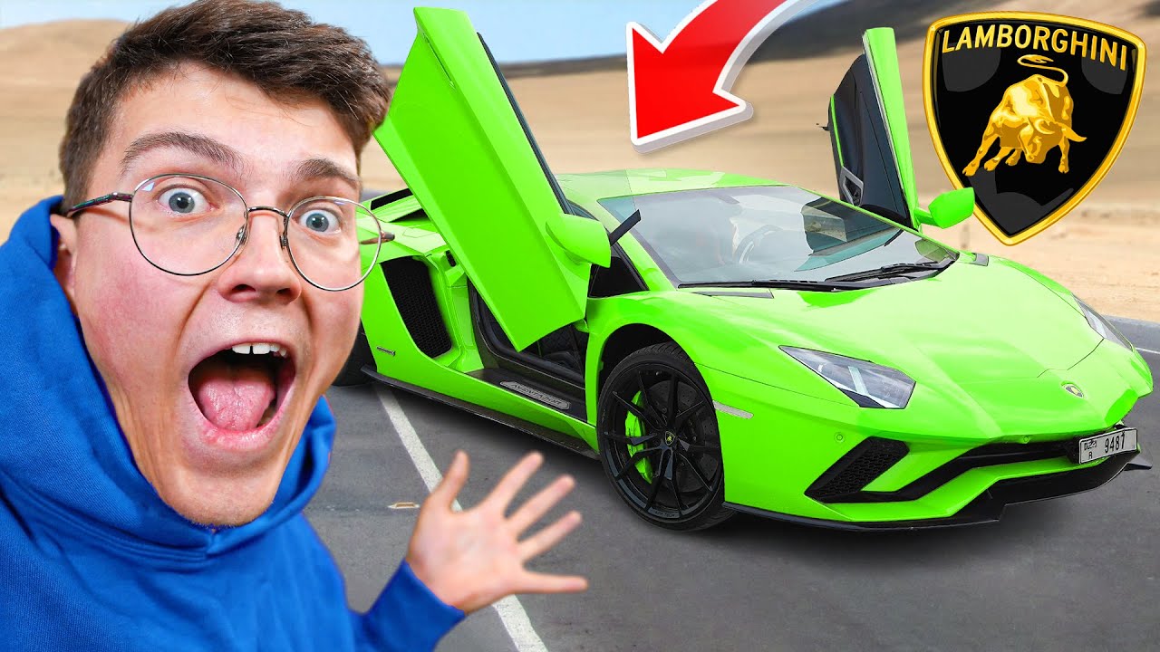 24 HEURES dans une LAMBORGHINI AVENTADOR