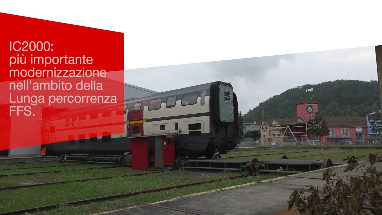 La riqualificazione delle Carrozze IC2000 delle SBB CFF FFS