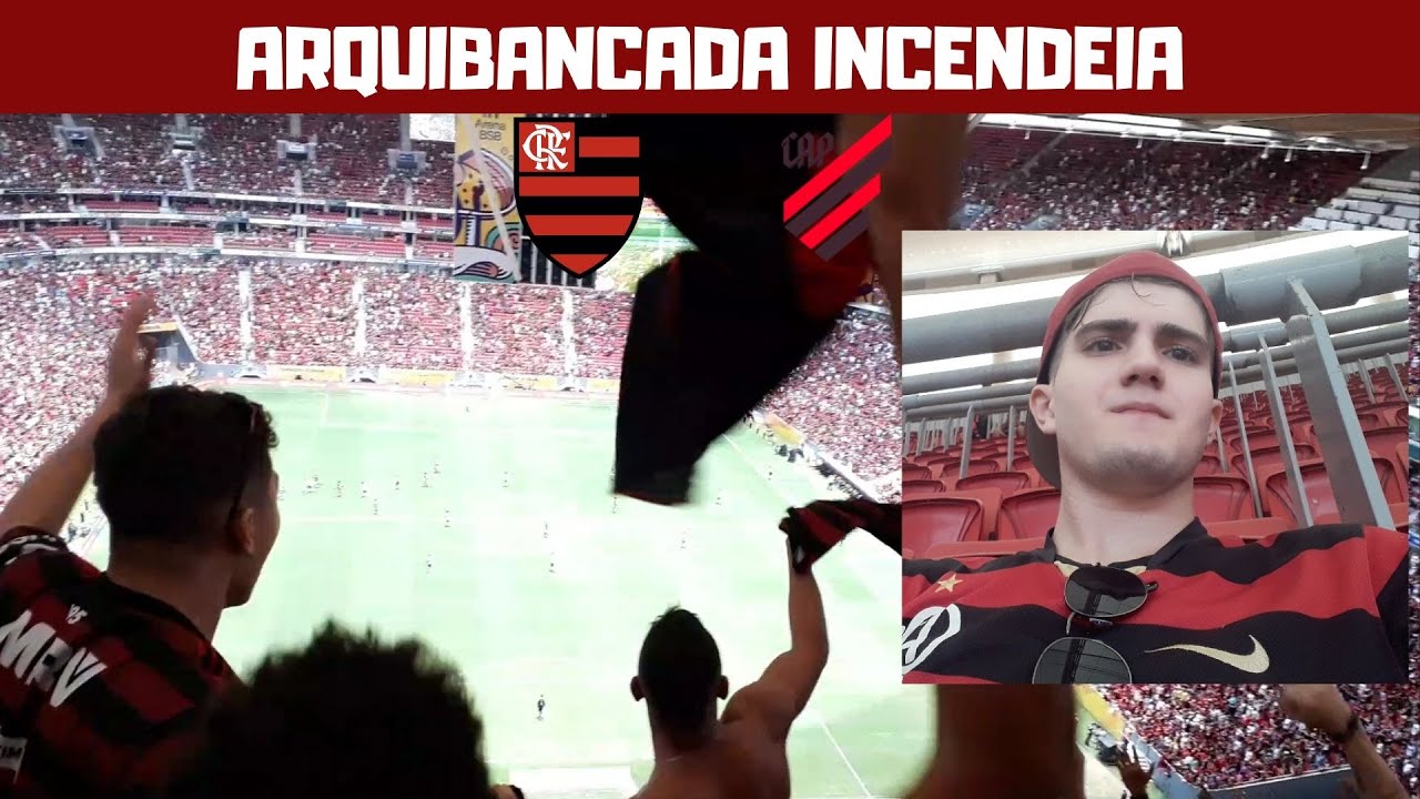 Torcida cantando sem parar no Mané Garrincha! #NaArquibancada com Miguel Lahiri, SUPERCOPA 2020