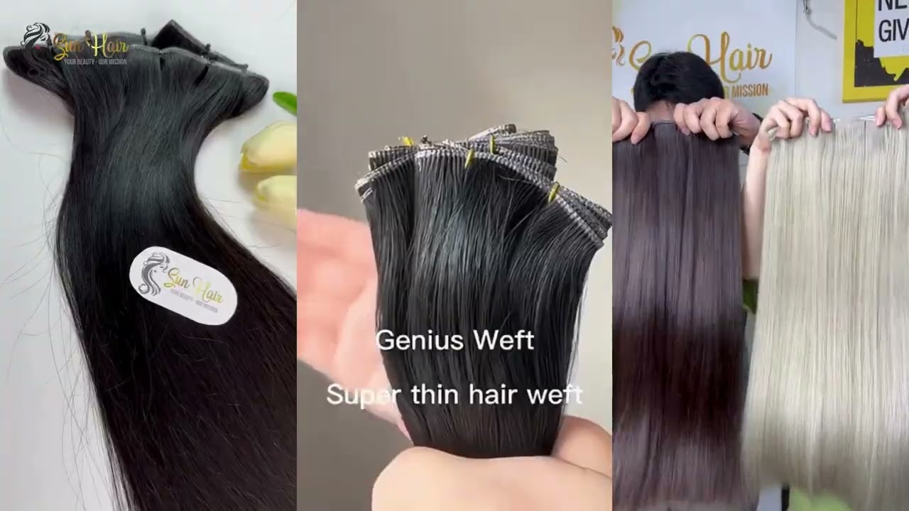 Differences of Genius Weft vs Machine Weft Hair Extensions &ndash; Which One Is Better?