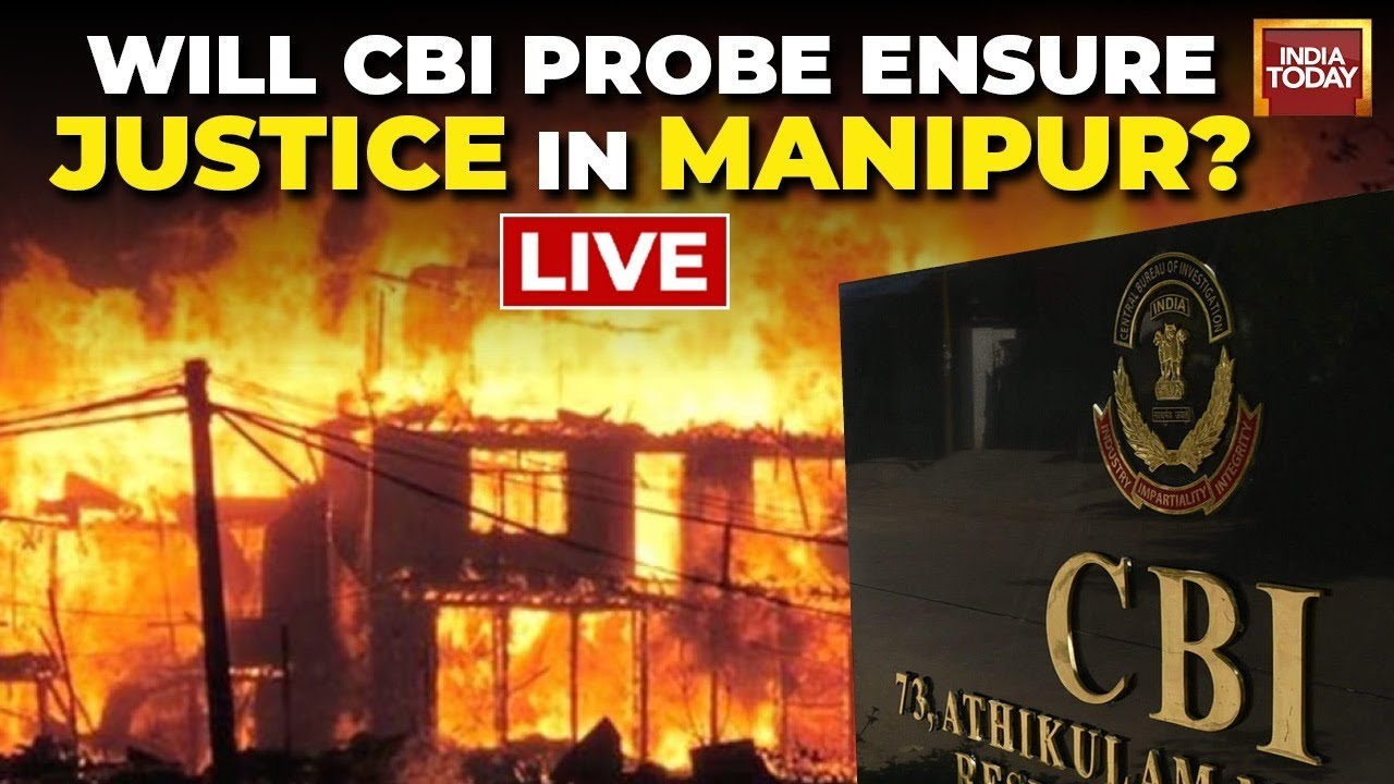 Live: Rajdeep Sardesai Decodes Manipur Violence | Will CBI Probe Ensure Justice In Manipur?