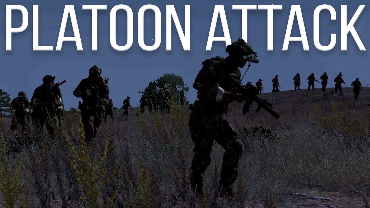 50-Man SOF Platoon Storms an Insurgent Encampment