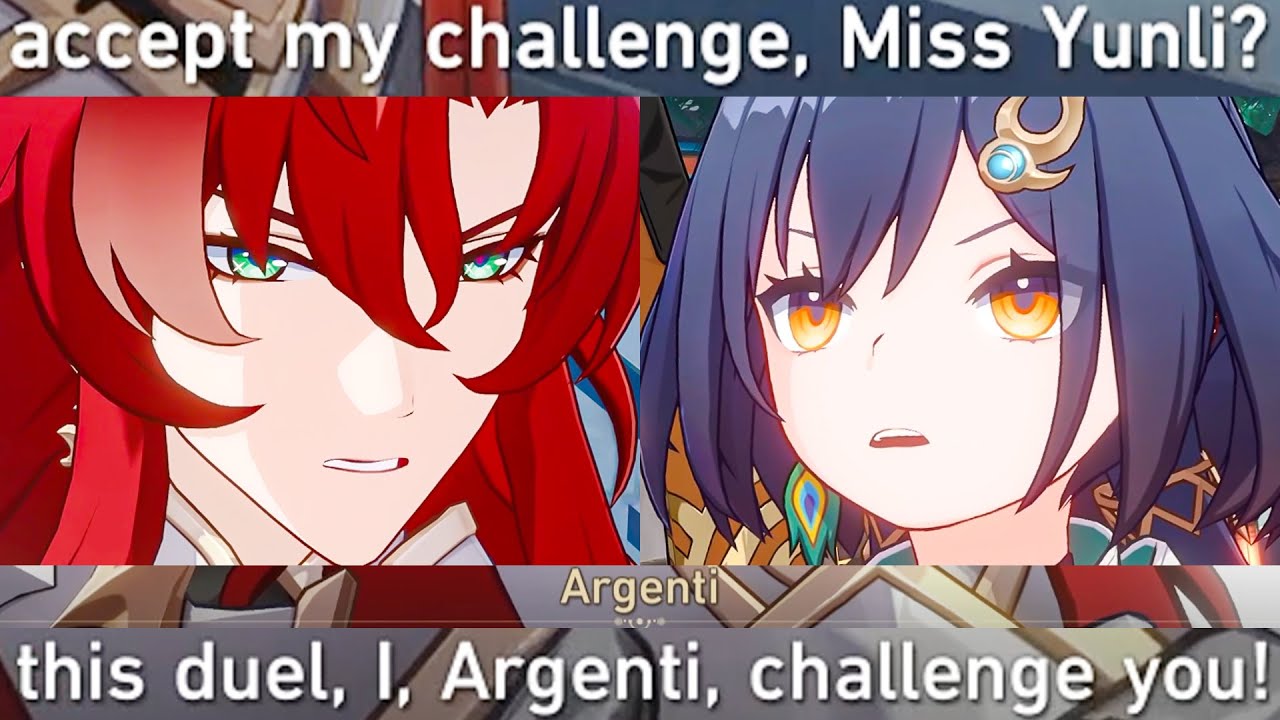ARGENTI VS YUNLI Full Story | Yunli Companion Mission Cutscene Honkai Star Rail | HSR Story Quest