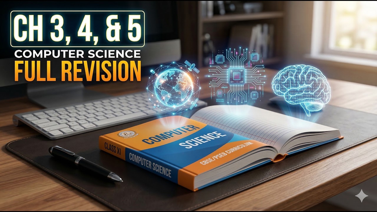 Class 12 Computer Science | Chapters 3, 4 & 5 Revision | PSEB 2025-26 (Part-2)