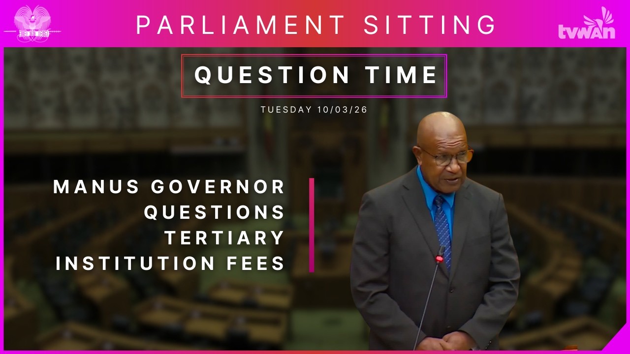 Parliament Sitting | Question Time | Tuesday 10th March 2026