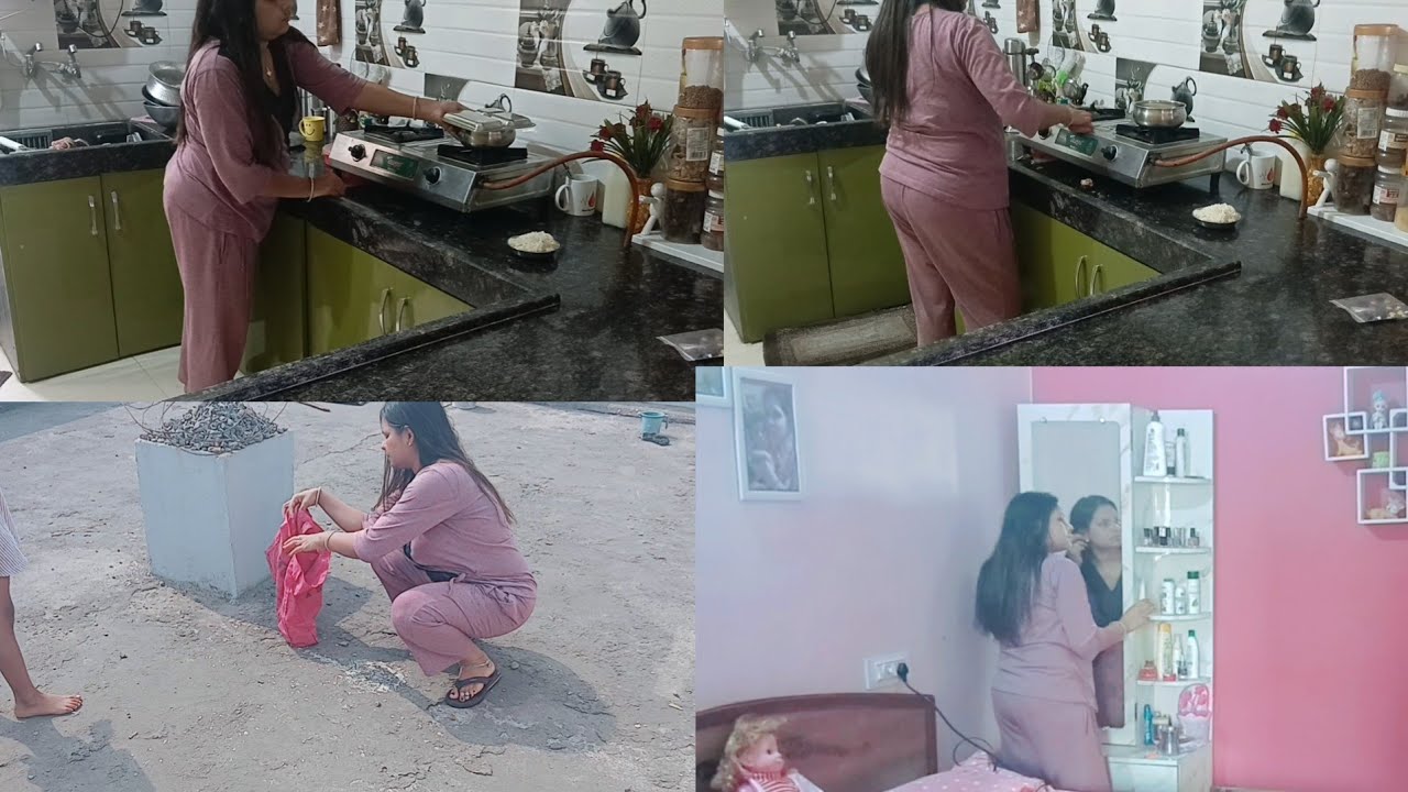 My morning routine today ❤️😍दिन भर काम ही काम हो जाता है एक पल की भी फुर्सत नहीं मिलती ||