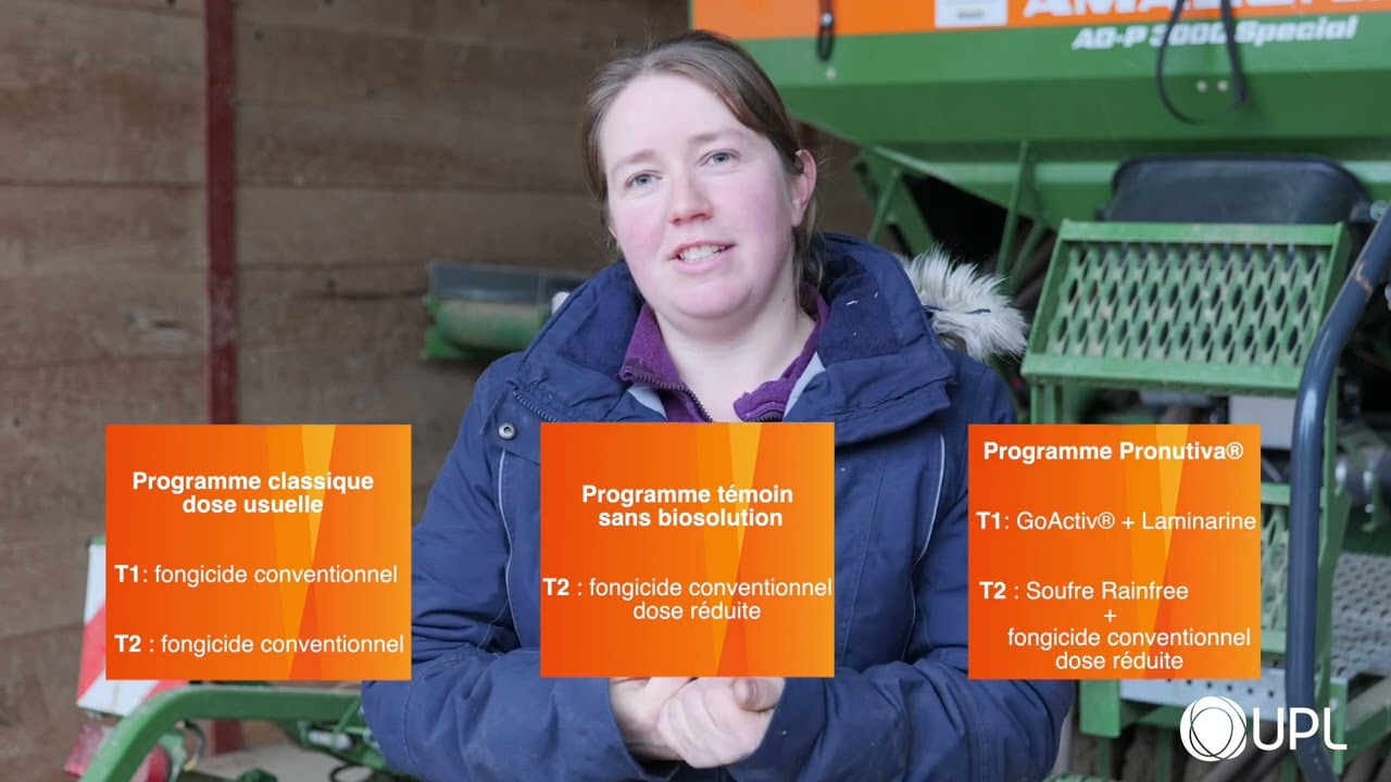 UPL D'Halluin Marie Claire vous parle des biosolutions