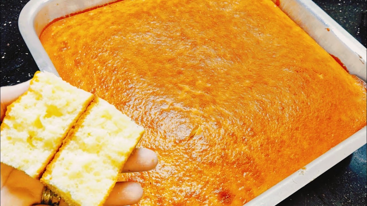 كيك هش وخفيف زي القطن 😍 في 5 دقائق  وبمكونات بسيطة🔥 بدون أدوات معقدة!