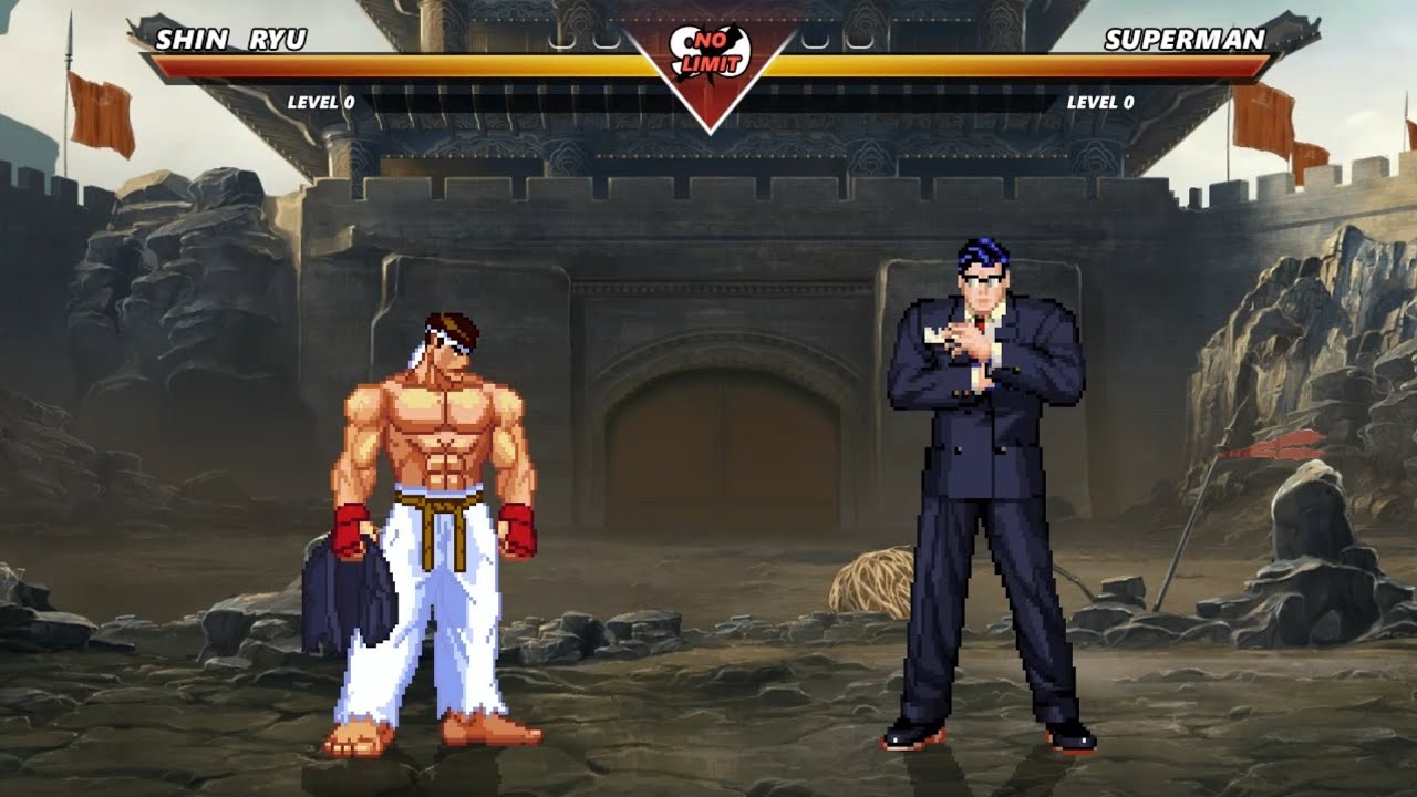 SHIN RYU vs SUPERMAN - High level insane fight❗🔥