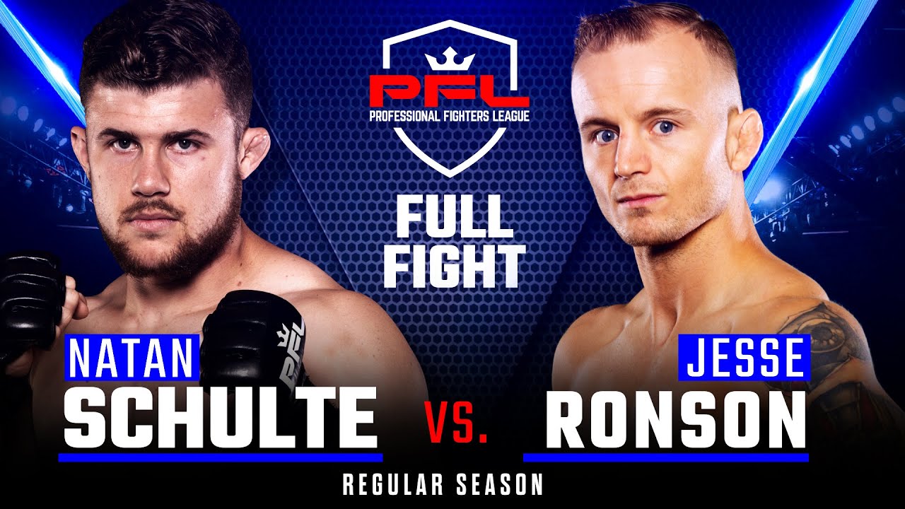 Полный бой | Натан Шульте против Джесси Ронсона | PFL 5, 2019