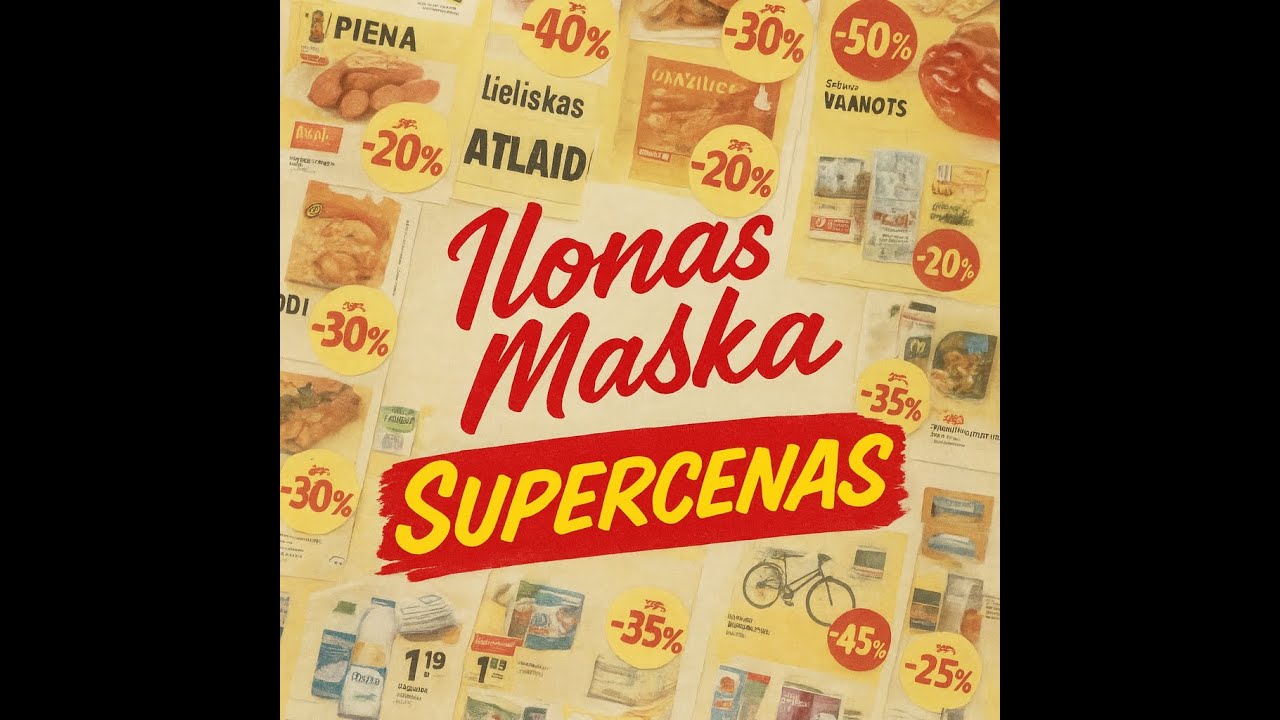 ILONAS MASKA - SUPERCENAS