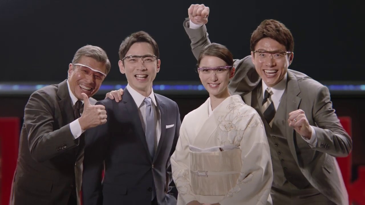 ハズキルーペ CM（舞台リハーサル編）
