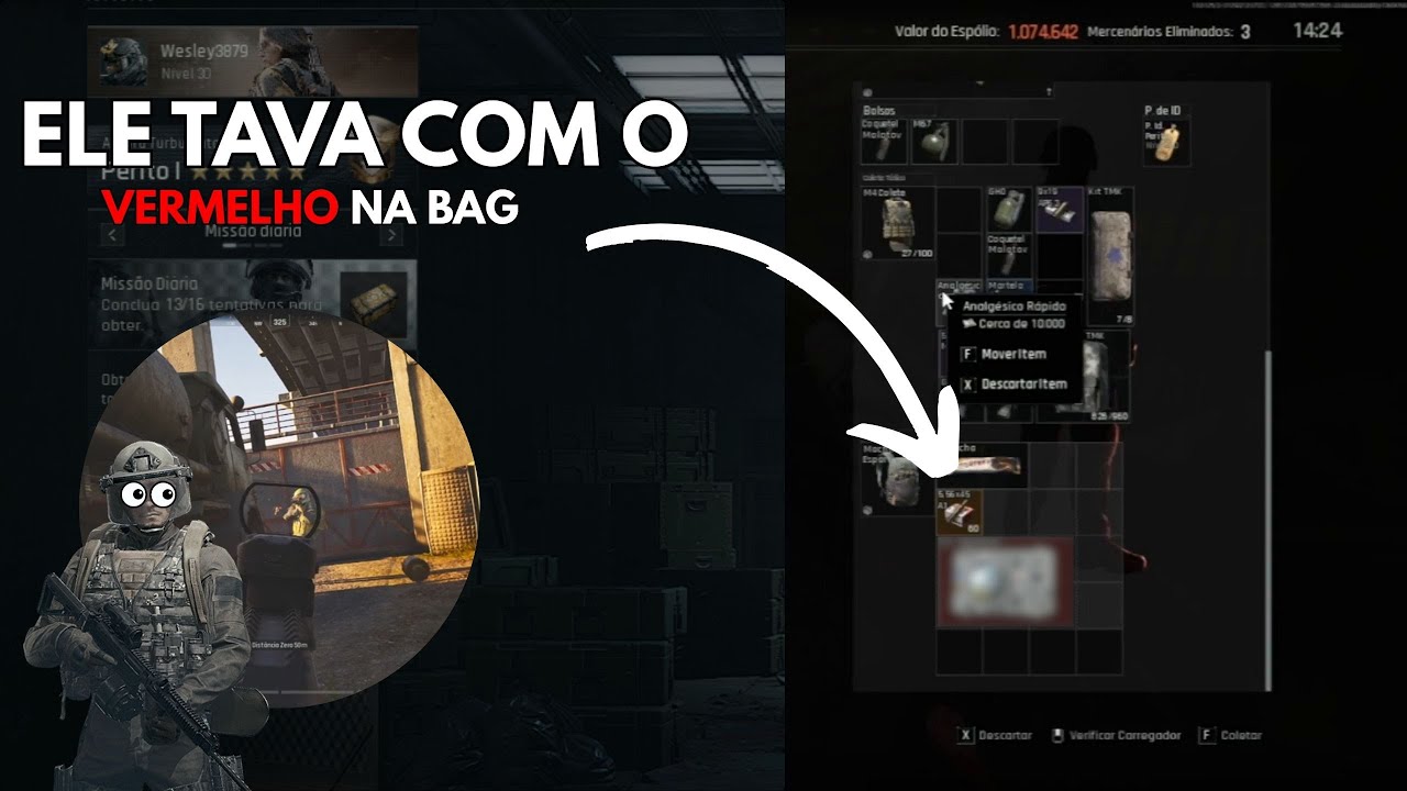 ELE ESTAVA COM O VERMELHO NA BAG | 3k NA FAZENDA