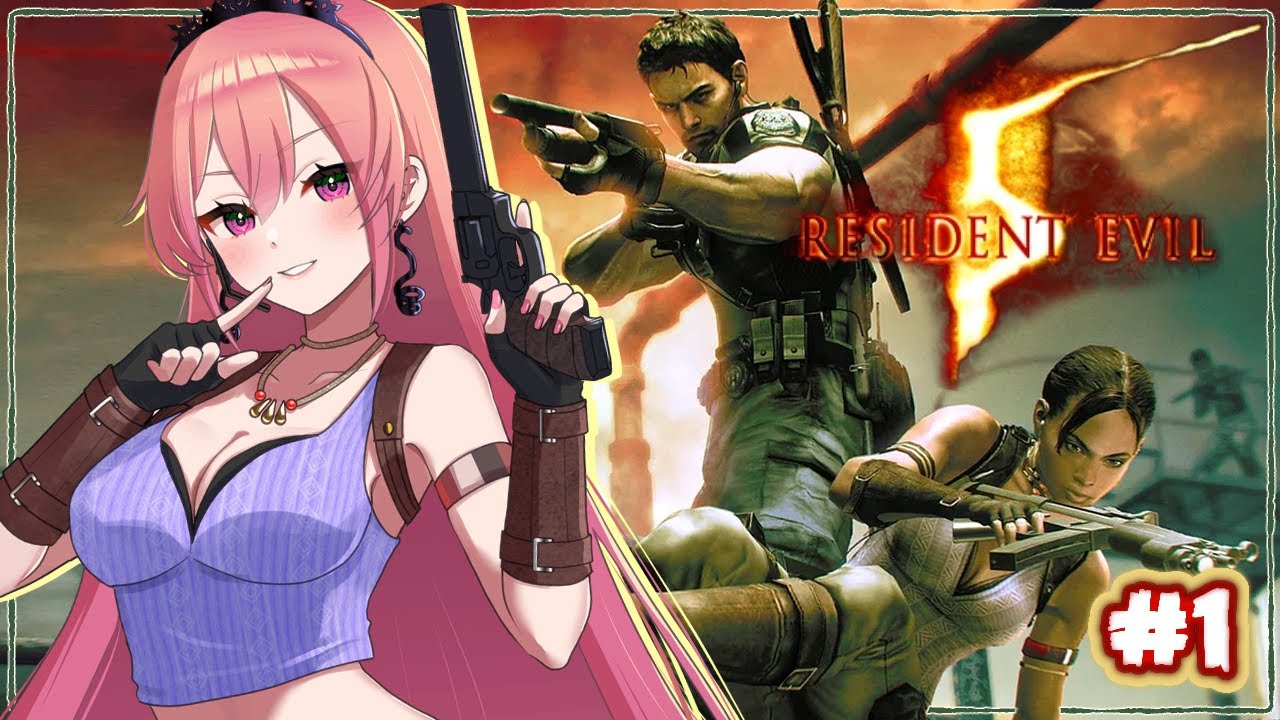 【RE5】First Time Playthrough: I MISSED YOU CHRIS !!!