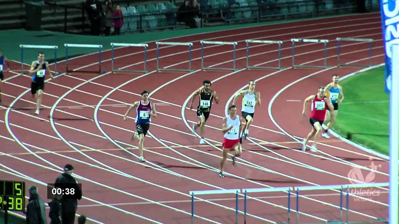 Men's 400m Hurdles Final - 2011 Australian Athletics Championships