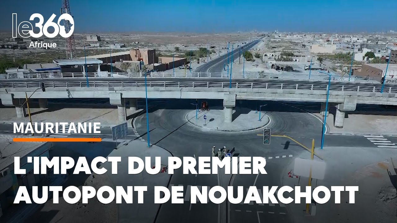Mauritanie: enfin un autopont à Nouakchott