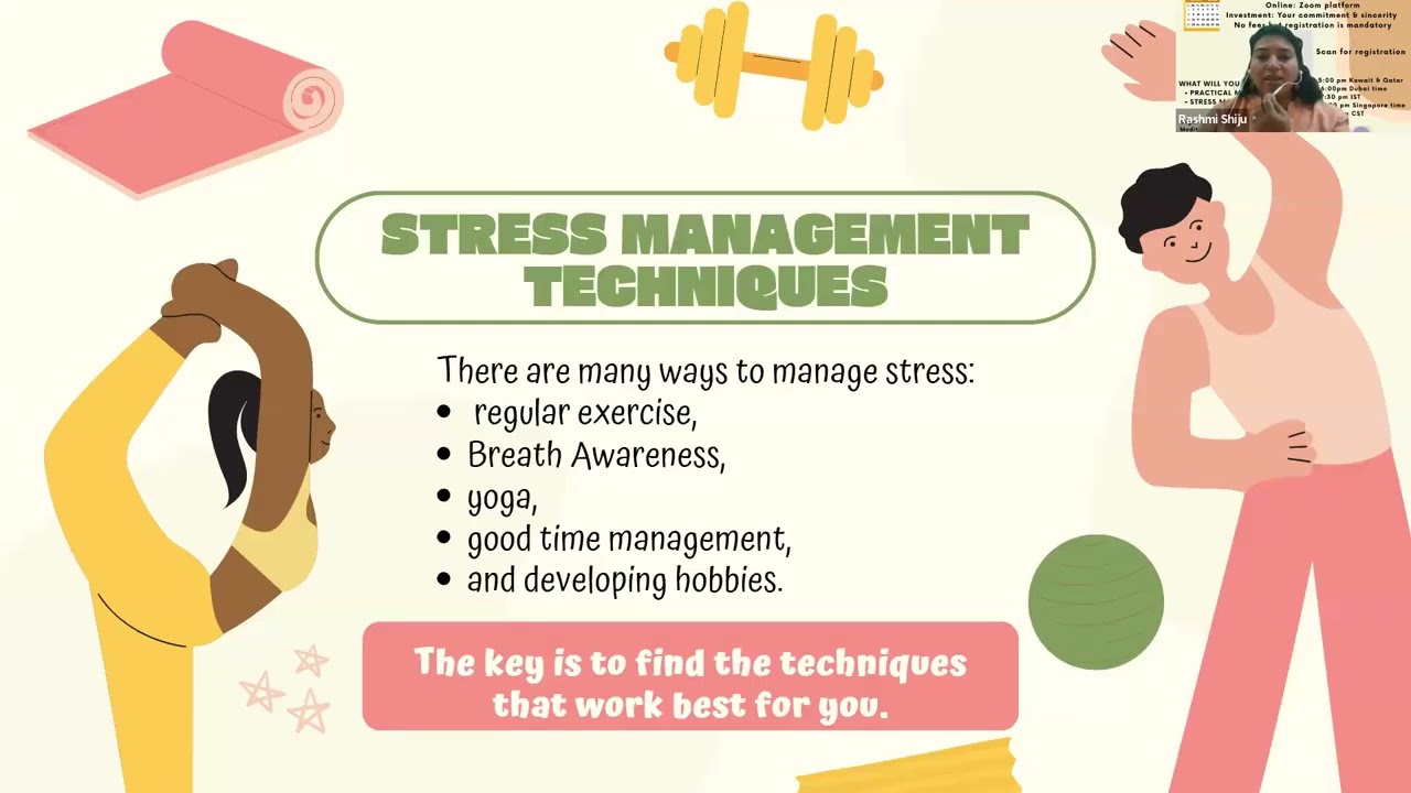 Day-5 of 11 days-The art of the Inner Pause. Topic: Stress Management