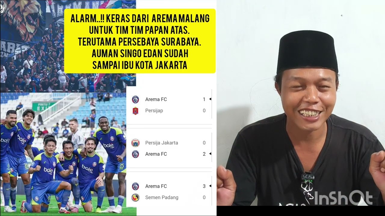Wajib siaga tinggi!!  Sebelum di  bantai AREMA. 