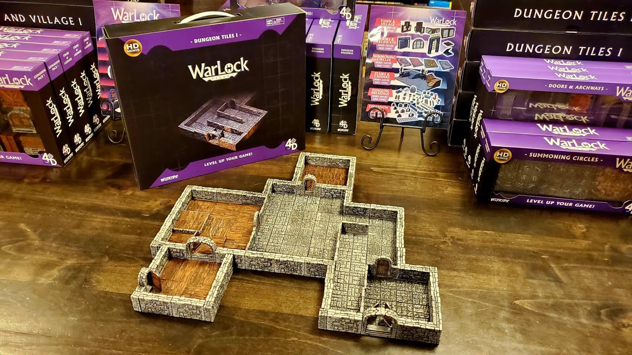WizKids WarLock Dungeon Tiles 1 Review
