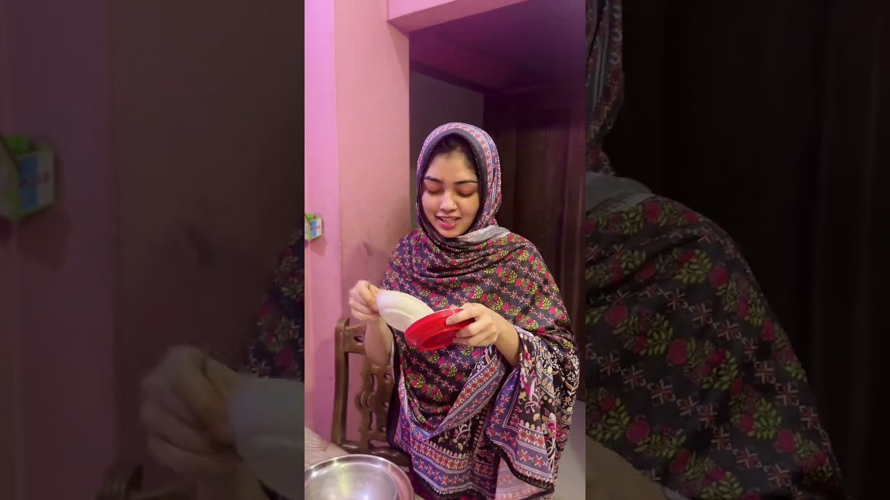 এই বছর জন্য বাবার বাড়ি শেষ ইফতারিতে কি কি খেলাম?