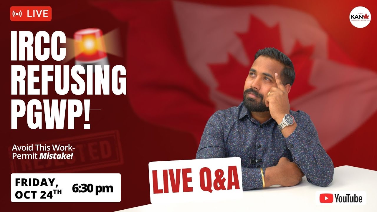 IRCC Refusing PGWP Applications! | Avoid This Post-Graduation Work Permit Mistake (LIVE Q&A)